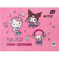 Caiet de muzică Kite А5/20p Hello Kitty (HK26-405)