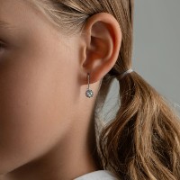 Cercei SOLOVOV JEWELRY 94021305 1,47g imaginea #2 — magazin online Desire.md
