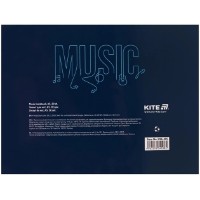 Тетрадь для нот Kite А5/20p Music (K26-405) фото №5 — интернет-магазин Desire.md