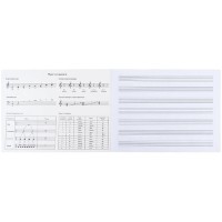 Тетрадь для нот Kite А5/20p Music (K26-405) фото №2 — интернет-магазин Desire.md