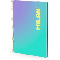 Caiet Milan A4/90p Sunset Turquoise (57142E90SNGR)