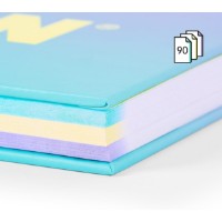 Caiet Milan A4/90p Sunset Turquoise (57142E90SNGR) imaginea #4 — magazin online Desire.md