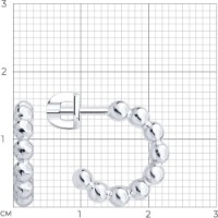 Cercei SOLOVOV JEWELRY 94027114 3,5g imaginea #2 — magazin online Desire.md