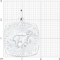 Pandantiv SOLOVOV JEWELRY 94030858 1,21g imaginea #3 — magazin online Desire.md