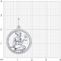 Pandantiv SOLOVOV JEWELRY 94031858 1,52g imaginea #3 — magazin online Desire.md