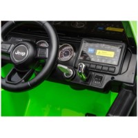 Mașinuța electrica KidsCar Jeep Wrangler Rubicon 392 Green (DK-JWR556) imaginea #7 — magazin online Desire.md