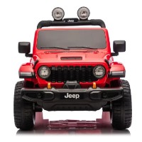 Mașinuța electrica KidsCar Jeep Wrangler Rubicon 392 Red (DK-JWR556) imaginea #2 — magazin online Desire.md