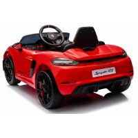 Mașinuța electrica KidsCar Porsche 718 Spyder RS Red (DK-P718) imaginea #5 — magazin online Desire.md