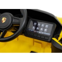 Mașinuța electrica KidsCar Porsche 718 Spyder RS Yellow (DK-CA003) imaginea #7 — magazin online Desire.md