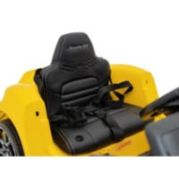 Mașinuța electrica KidsCar Porsche 718 Spyder RS Yellow (DK-CA003) imaginea #8 — magazin online Desire.md