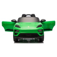 Mașinuța electrica KidsCar Porsche Macan Turbo EV Green (DK-PM666) imaginea #8 — magazin online Desire.md