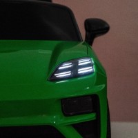 Mașinuța electrica KidsCar Porsche Macan Turbo EV Green (DK-PM666) imaginea #10 — magazin online Desire.md