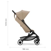 Carucior Cybex Agis Matt Black Almond Beige (525000771) imaginea #2 — magazin online Desire.md