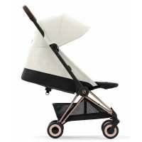 Carucior Cybex Coya Rosegold Off White Light Beige (522004265) imaginea #3 — magazin online Desire.md