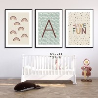 Pictură ArtShop Have Fun Triptych 40x60cm (SET399-M-L)