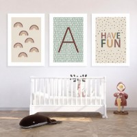 Pictură ArtShop Have Fun Triptych 40x60cm (SET399-XL)