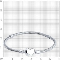 Brățară SOLOVOV JEWELRY 94051044 s.20 13,94g imaginea #5 — magazin online Desire.md