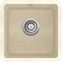 Chiuvetă de bucătărie Aquasanita Helika Arca SQA100  Blanched almond