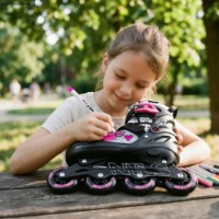 Role Nils NH10907 Hockey Blade Tinty, s. 31-34 Pink imaginea #9 — magazin online Desire.md