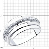 Inel SOLOVOV JEWELRY 94-110-00426-1 s.21 3,73g imaginea #4 — magazin online Desire.md