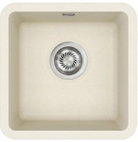 Chiuvetă de bucătărie Aquasanita Helika Arca SQA100 Blanched almond imaginea #1 — magazin online Desire.md
