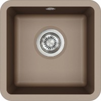 Chiuvetă de bucătărie Aquasanita Helika Arca SQA100 Mocha imaginea #1 — magazin online Desire.md