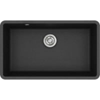 Chiuvetă de bucătărie Aquasanita Helika Arca SQA104 Black imaginea #1 — magazin online Desire.md