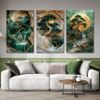 Pictură ArtShop Trees Triptych 40x60cm (SET578-XL)