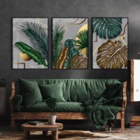 Картина ArtShop Tropical Leaves Triptych 60x90cm (SET445-LL-L)