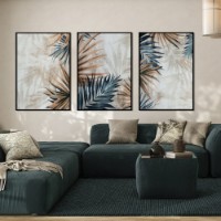 Картина ArtShop Tropical Leaves Triptych 40x60cm (SET513-M-L)