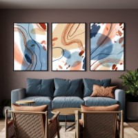 Pictură ArtShop Warm Colors Triptych 40x60cm (SET369-M-PL)
