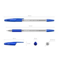 Шариковая ручка ErichKrause R-301 Stick&Grip Classic (39527) фото №2 — интернет-магазин Desire.md