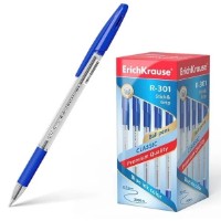Шариковая ручка ErichKrause R-301 Stick&Grip Classic (39527)