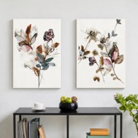Pictură ArtShop Flowers in Pale Colors Diptych 40x60cm (SET350-XL)