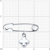 Brosa SOLOVOV JEWELRY 94-140-02697-2 0,82g imaginea #2 — magazin online Desire.md