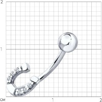 Piercing SOLOVOV JEWELRY 94-160-02013-1 0,69g imaginea #2 — magazin online Desire.md