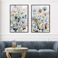 Картина ArtShop Multicolored Flowers Diptych 40x60cm (SET451-M-PL)