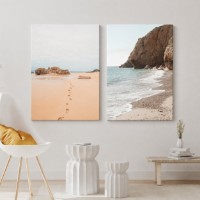 Картина ArtShop The Sea and The Rocks Diptych 30x45cm (SET584)