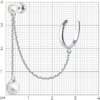 Cercei SOLOVOV JEWELRY 94170355 1,73g imaginea #2 — magazin online Desire.md