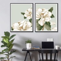Pictură ArtShop White Flowers Diptych 40x60cm (SET126-M-PL)