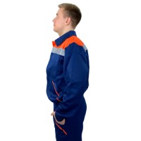 Jacheta de lucru Soling 001 3637 Blue, s.56-58 5/6 imaginea #3 — magazin online Desire.md