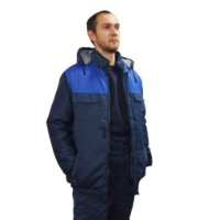 Куртка рабочая Soling Работник+ 010104007 Electric Blue/Dark Blue, s.60-62 5/6