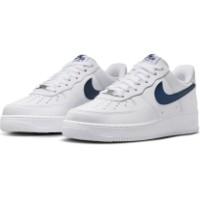 Кеды мужские Nike Air Force 1 07 White/University Red/Midnight Navy, s.40.5