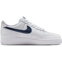 Кеды мужские Nike Air Force 1 07 White/University Red/Midnight Navy, s.46 фото №3 — интернет-магазин Desire.md