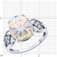 Кольцо SOLOVOV JEWELRY 94-310-01836-1 s.18 3,04g фото №3 — интернет-магазин Desire.md