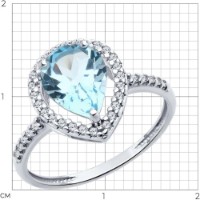 Inel SOLOVOV JEWELRY 94-310-02047-1 20,5s 1,96g imaginea #2 — magazin online Desire.md