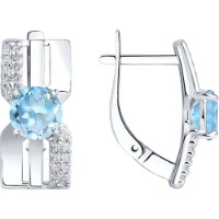 Серьги SOLOVOV JEWELRY 94-320-00794-1 3,35g
