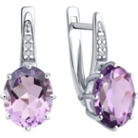 Cercei SOLOVOV JEWELRY 94-320-02054-3 3,46g imaginea #3 — magazin online Desire.md