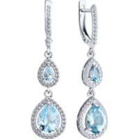 Серьги SOLOVOV JEWELRY 94-321-02047-1 4,56g фото №2 — интернет-магазин Desire.md