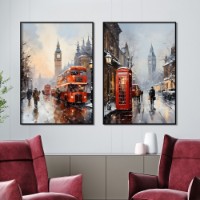 Картина ArtShop London in Winter 60x90cm (SET521-MM-L)